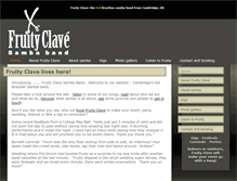 Tablet Screenshot of fruityclave.co.uk